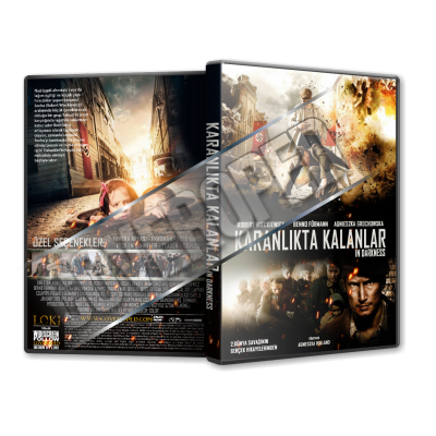 Karanlıkta Kalanlar - In Darkness 2011 Dvd Cover Tasarımı